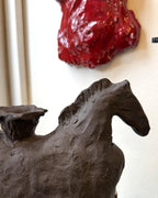 Rustic Horse Candle Holder