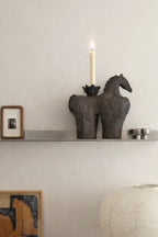 Rustic Horse Candle Holder
