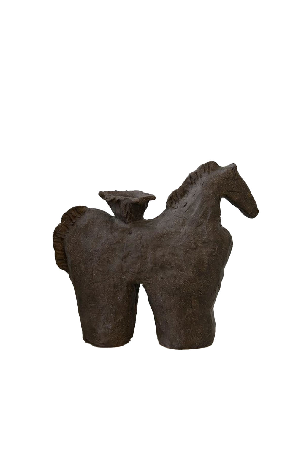 Rustic Horse Candle Holder