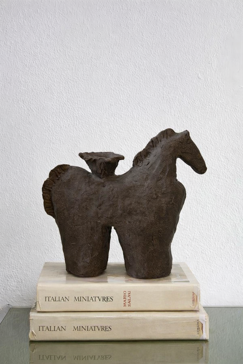 Rustic Horse Candle Holder