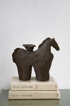 Rustic Horse Candle Holder