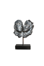 ‘THE KISS’  DUAL FACE SCULPTURE